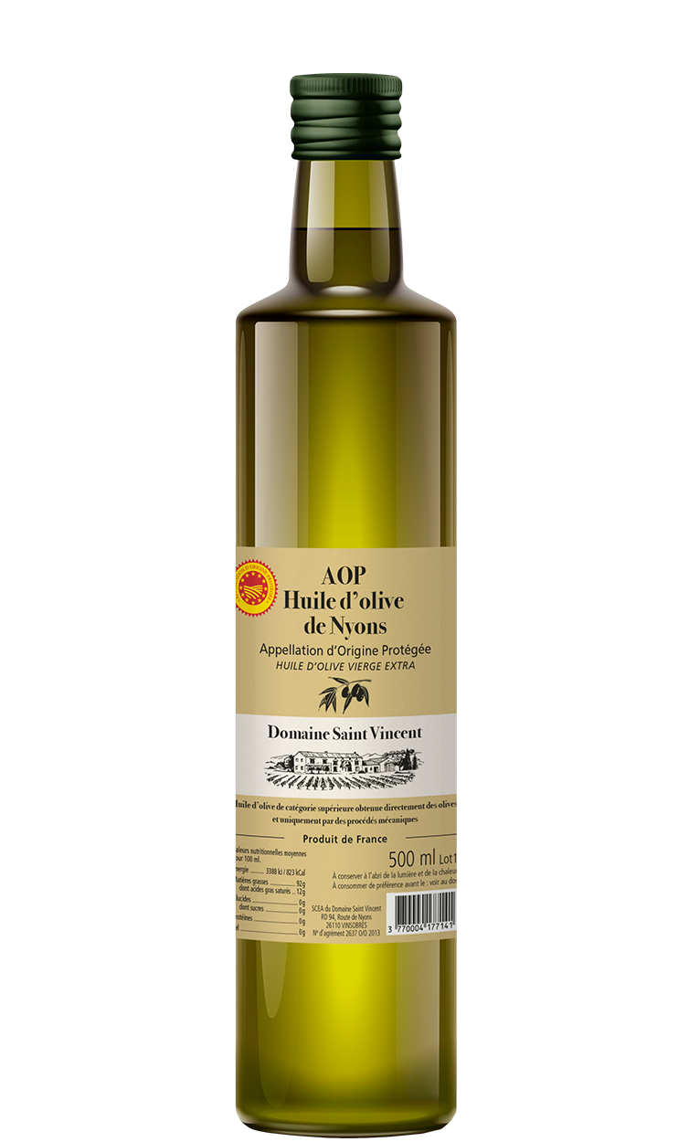 Huile d’olive AOP Nyons – 500 ml