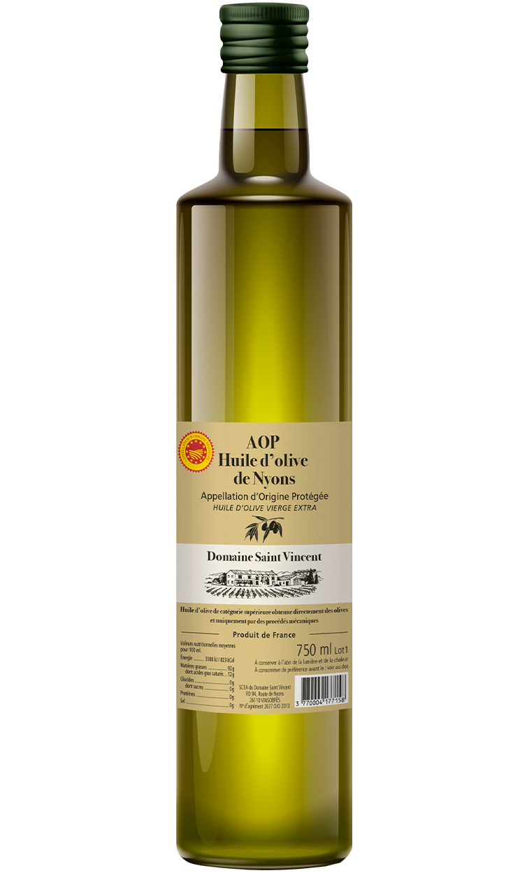 Huile d’olive AOP Nyons – 750 ml